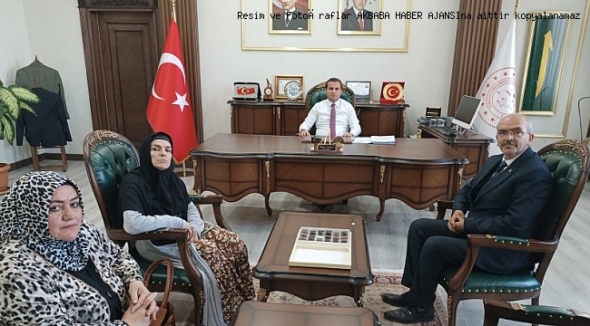 MESİMDER Başkanı Mustafa Akbaba'dan Akçadağ Kaymakamı Adem Topaca'ya Teşekkür geldi