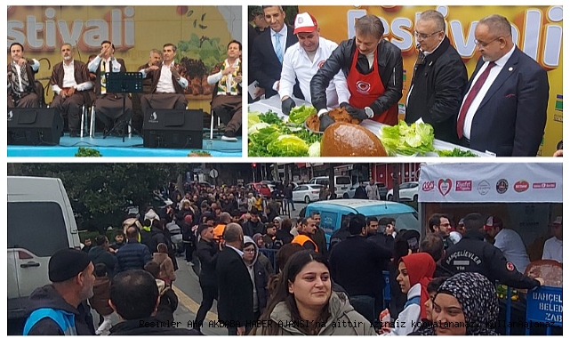 5. Çiğ Köfte Festivali Bahçelievler'de Coşkuyla Gerçekleşti