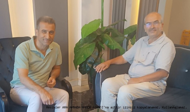 Başkan Mustafa Akbaba’dan Okan Tangiz’e Teşekkür