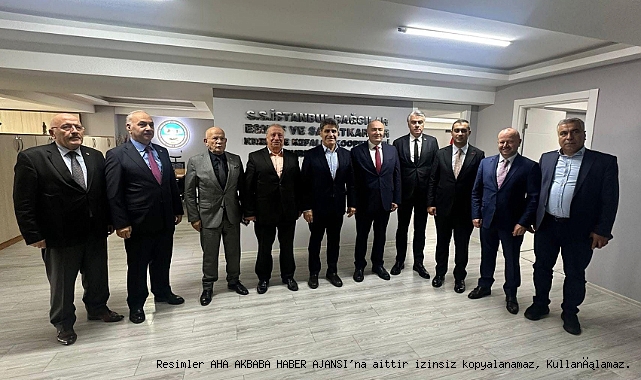 Fatih Keskinci'ye İstanbul Esnaf Kefalet Kooperatifi Birlik Başkanı Mustafa Silahyürekli ve Yönetiminden Tam Destek