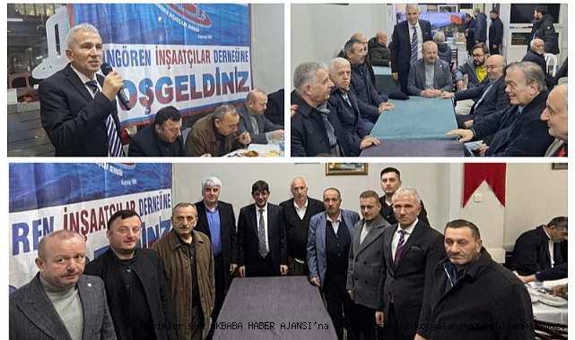 Güngören İnşaatçılar Derneği İftar Bereket Sofrasında Buluştu