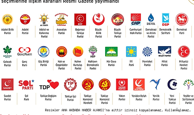 Türkiye'de Siyasi Parti sayımız 174'e çıktı