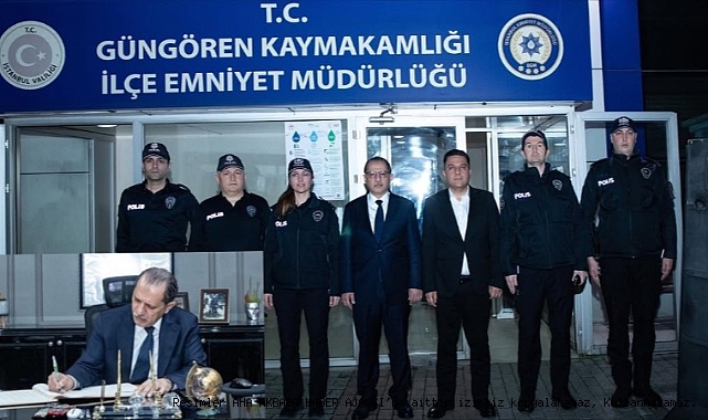 İstanbul İl Emniyet Müdürü Selami Yıldız'dan Güngören Emniyetine Denetim Ziyaretini gerçekleştirdi