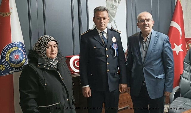 MESİMDER Başkanı Mustafa Akbaba'dan Emniyet Müdürü Gökhan Bambal'a Polis Haftası Ziyareti