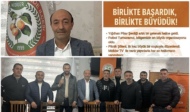 MİDİDER Başkanı Kenan Alçık: Birlikte Başardık, Birlikte Büyüdük