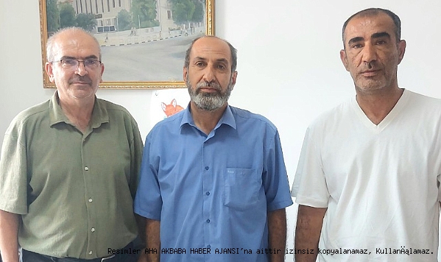 Mustafa Akbaba'dan   Basın Müdürü Hayati Tokmak'a Nezaket Ziyareti