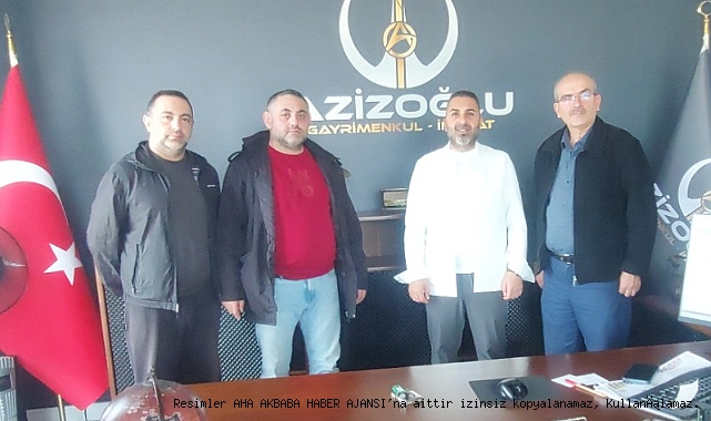 Mustafa Akbaba'dan Azizoğlu Gayrimenkul'e Ziyaret