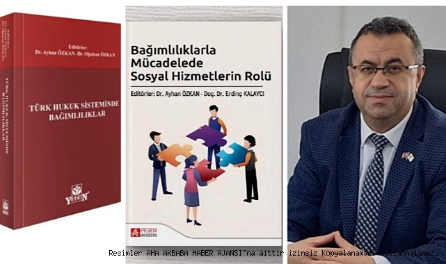 Mustafa Heşe ; Bağımlılıklarla Mücadelede Sosyal Hizmetlerin Önemi ve Türk Hukuk Sisteminde Bağımlılıklar kitapları çıktı