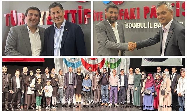 Türkiye İttifak Partisi Küçükçekmece ilçe başkanı Vahit Tayfun belediye başkan aday adayı oldu